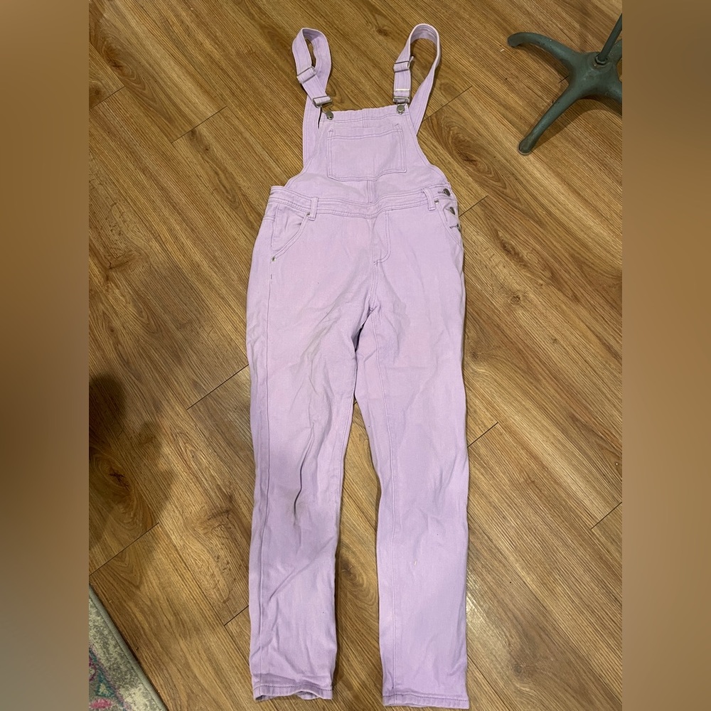 Purple Boohoo Overalls